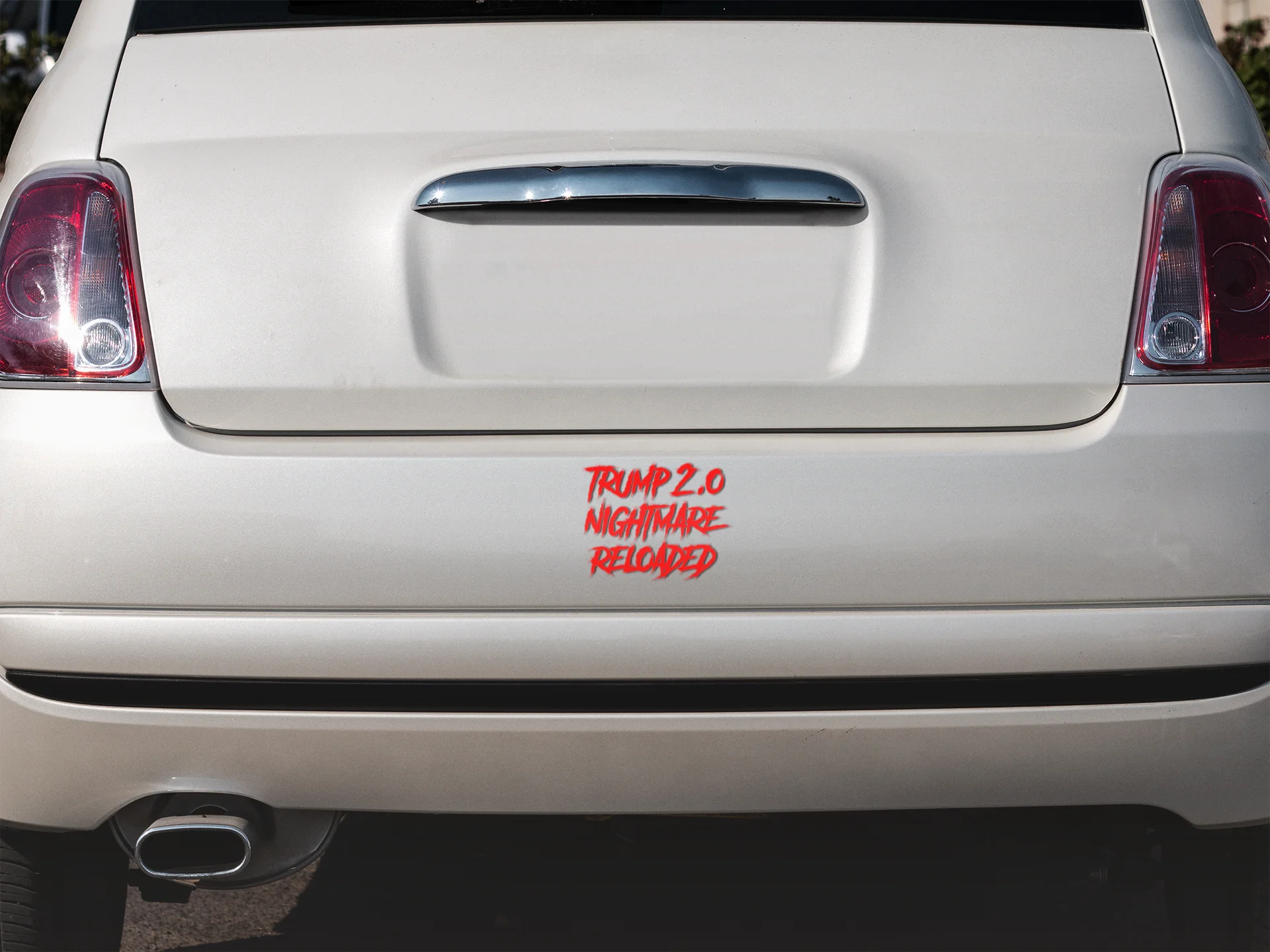 Trump 2.0 Nightmare Sticker - Funny Vinyl Decal product image (3)
