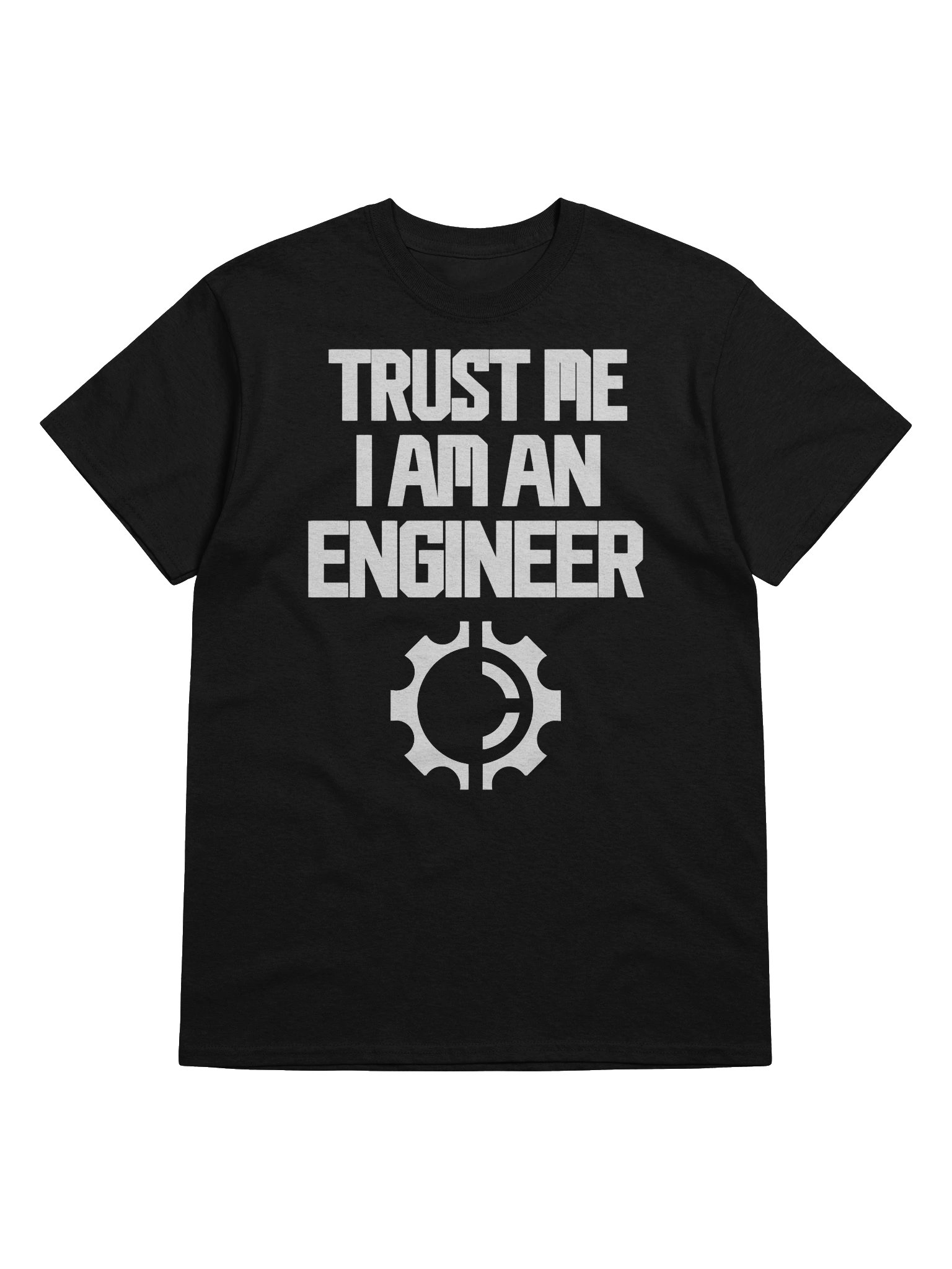 “Trust Me, I'm an Engineer” Gear Emblem T-shirt product image (5)