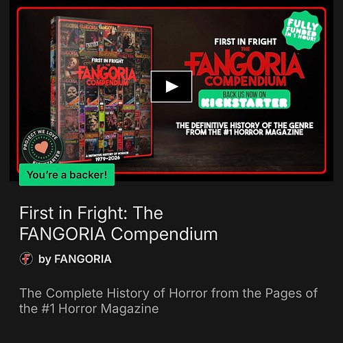 I’m excited to be apart of this! Check out their Kickstarter if you’re interested!

#horror #horrormovies #makeupfx #specialf...