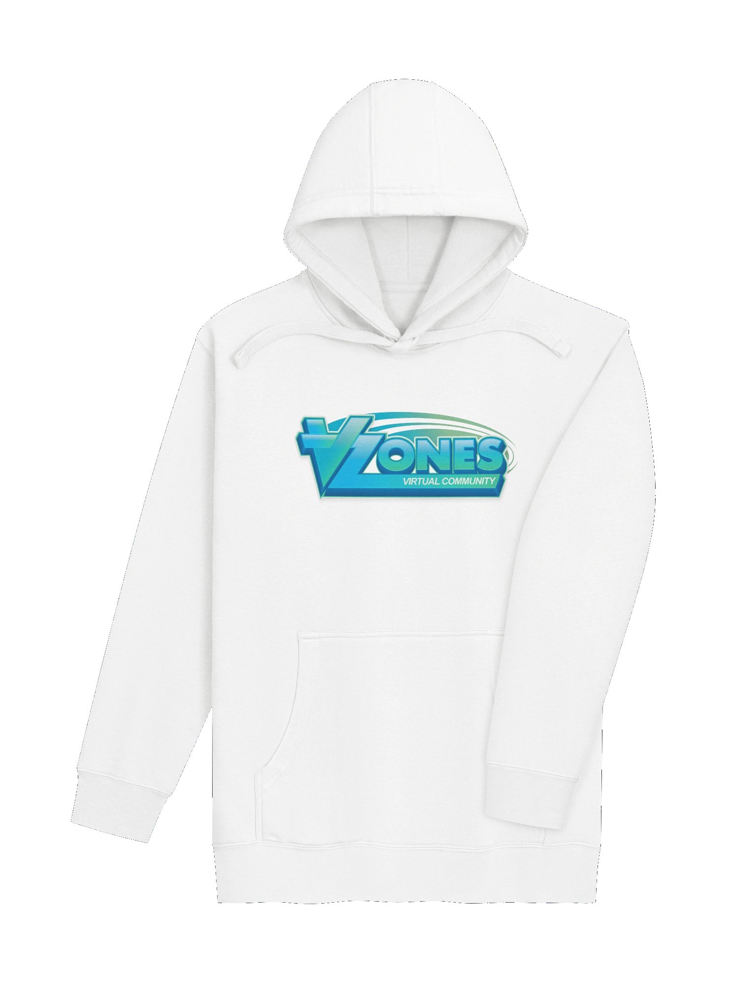 VZones Premium Hoodie White product image (4)