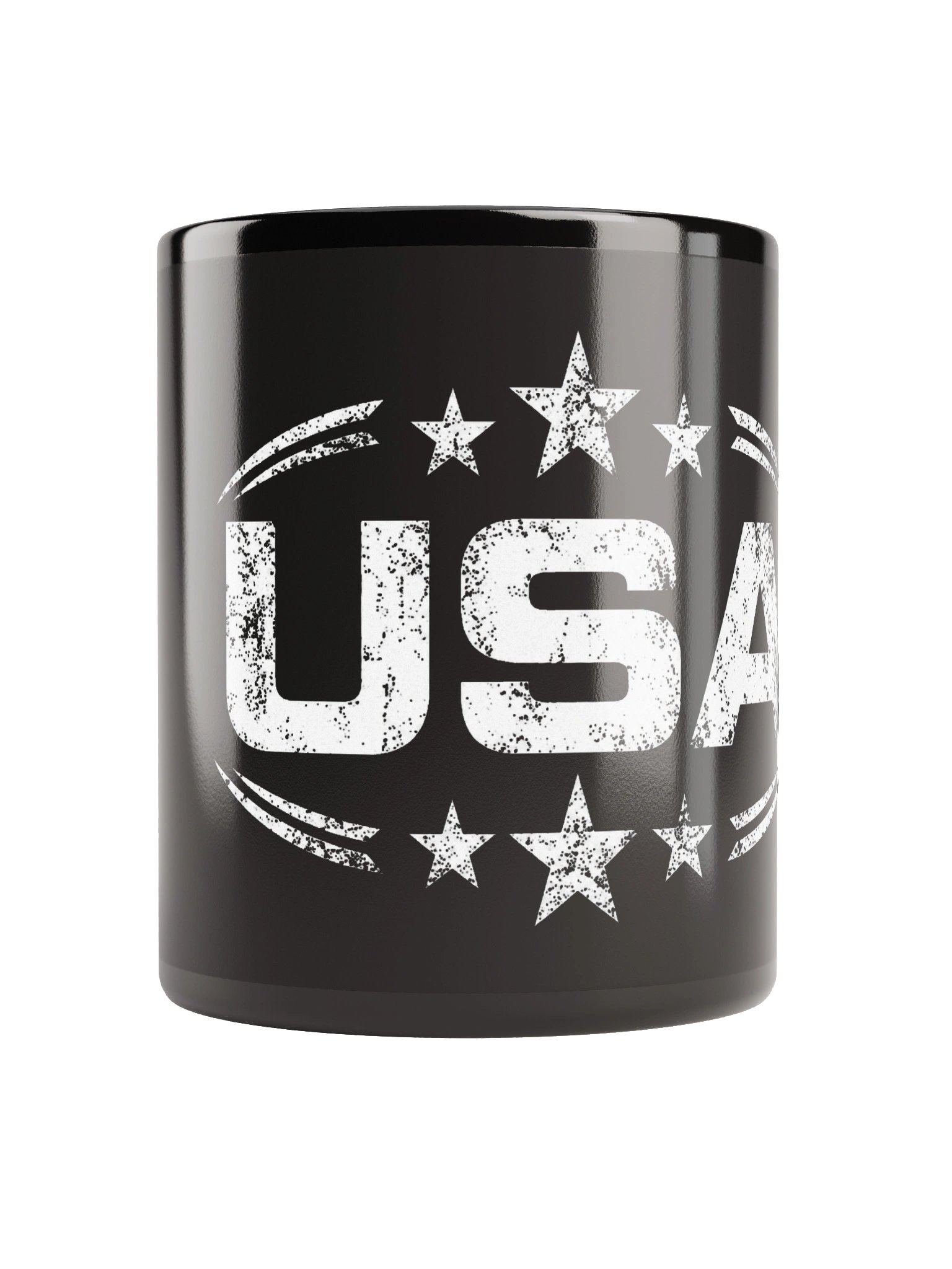 Distressed USA Coffee Mug | Freedom First | Vintage USA Design (2 Sizes) product image (1)
