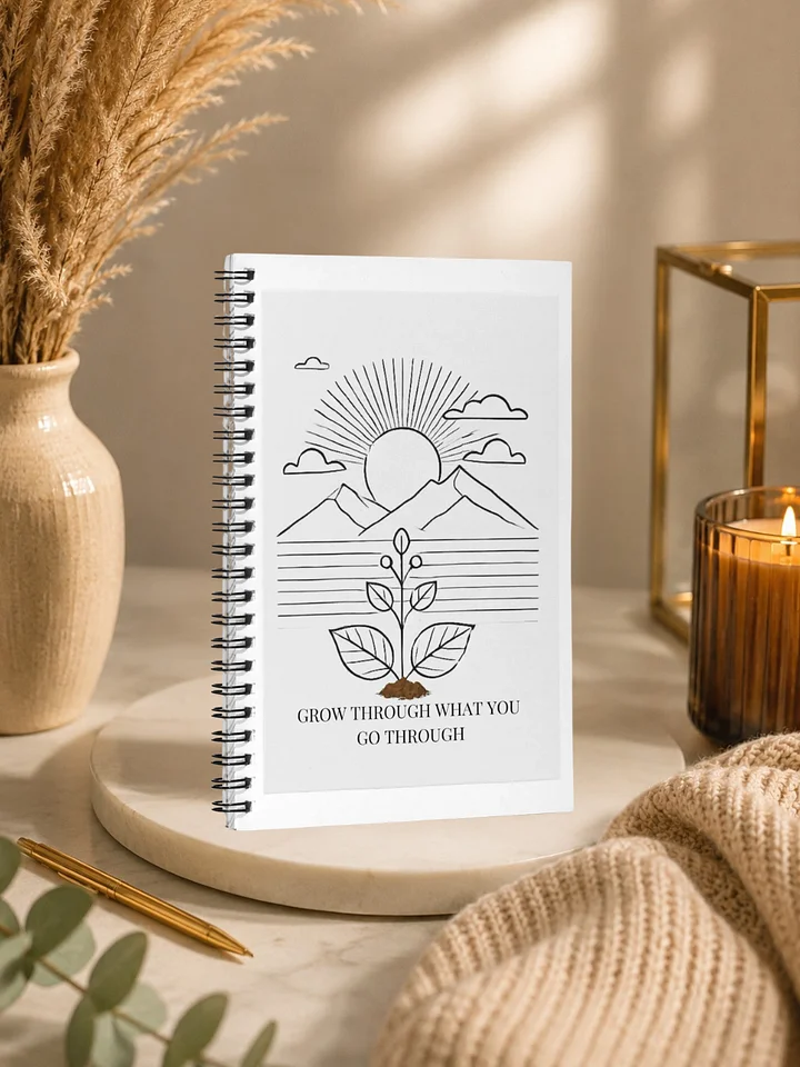 Grow Through What You Go Through- A Reflection Journal product image (1)