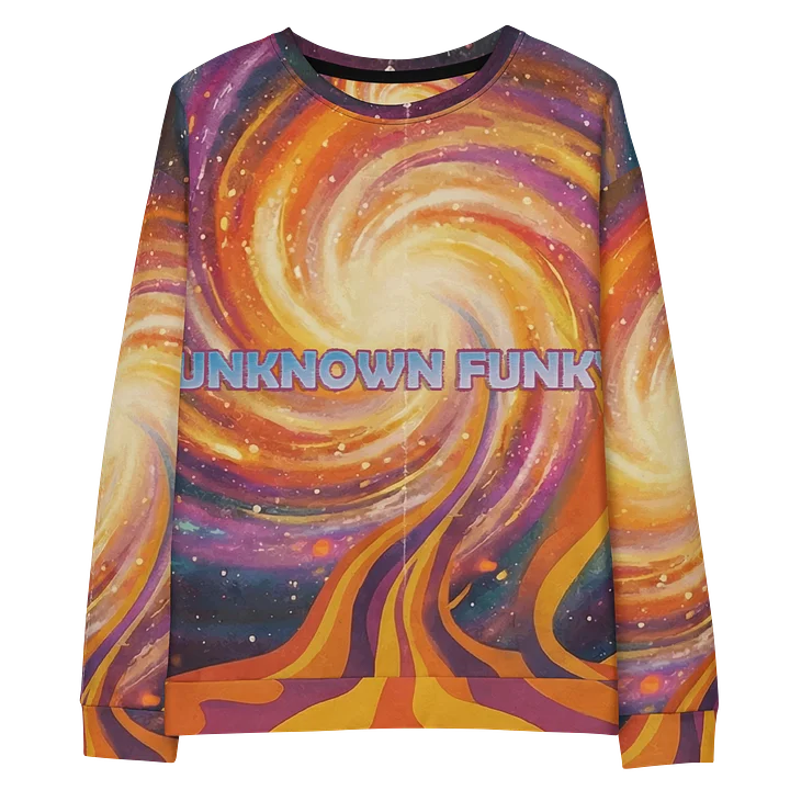 Brandon Gabriel - All-Over Print Unisex Cotton Sweatshirt (Unknown Funky) product image (1)