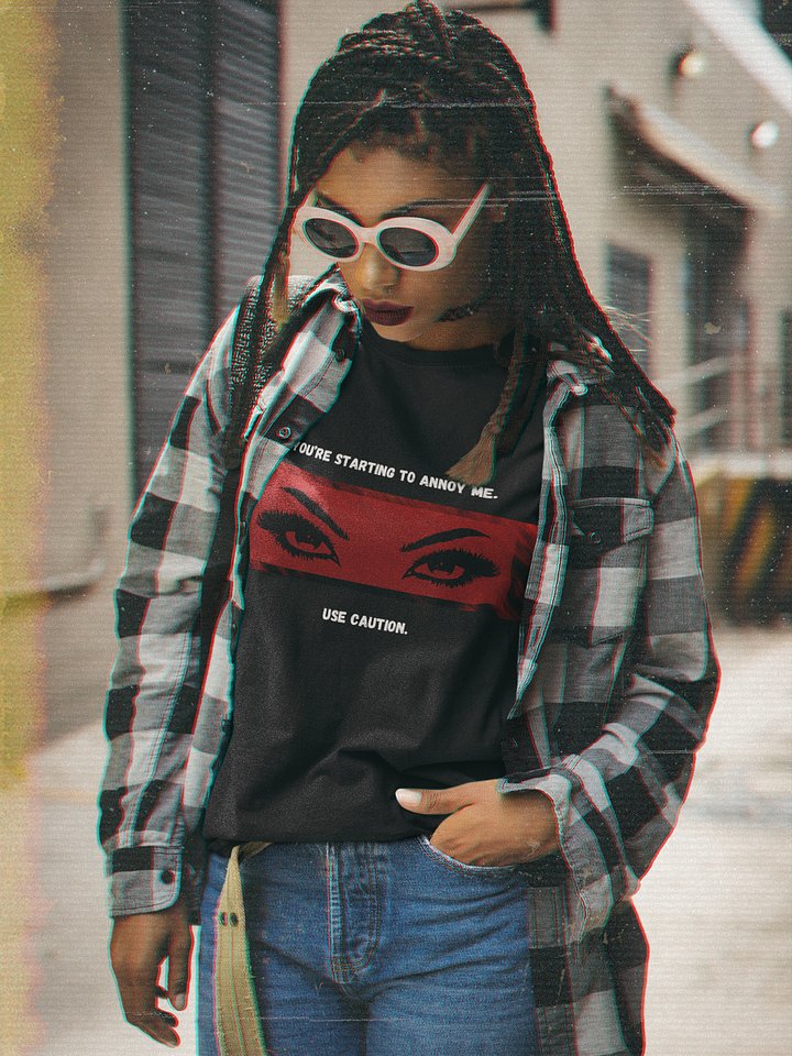 "Use Caution" Dark T-shirt product image (2)