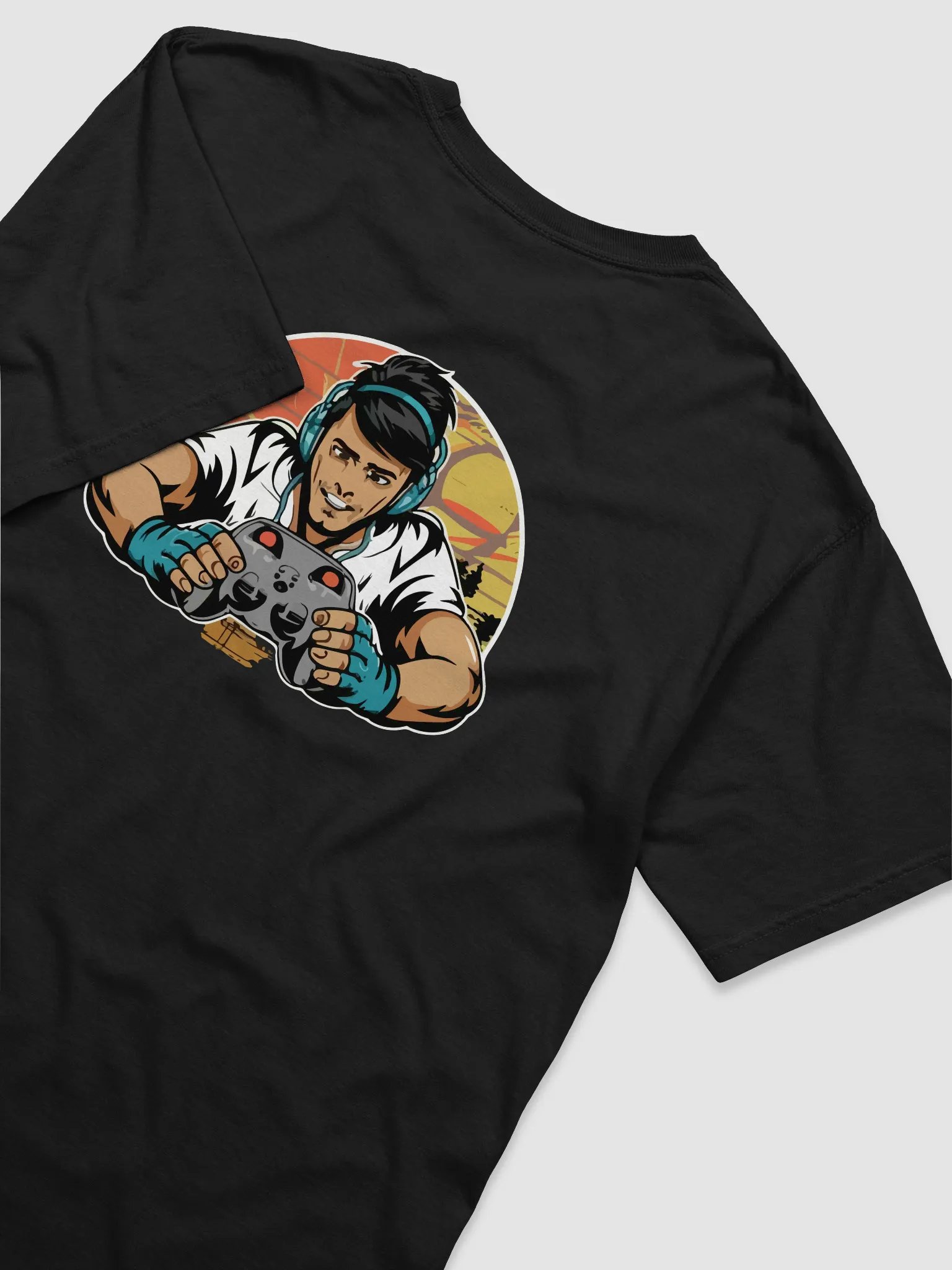 Gamer's Focus Comfort Tee – Soft & Stylish Gaming Shirt for Ultimate Comfort product image (4)