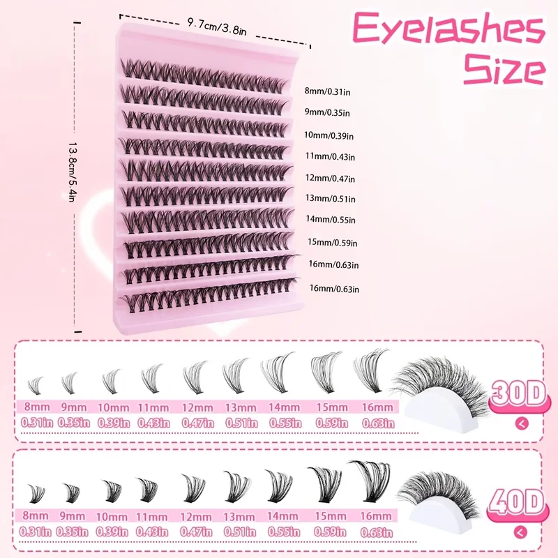 Wispy D-Curl Clusters - 200 Pieces product image (4)