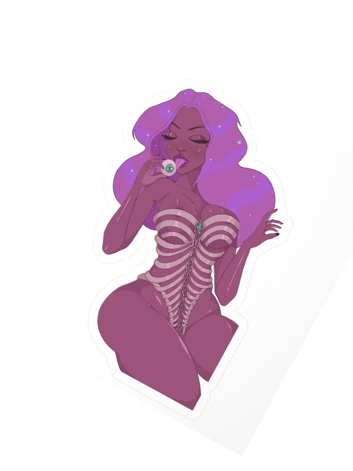 'What's Left of Him' Kiss-Cut Sticker product image (3)
