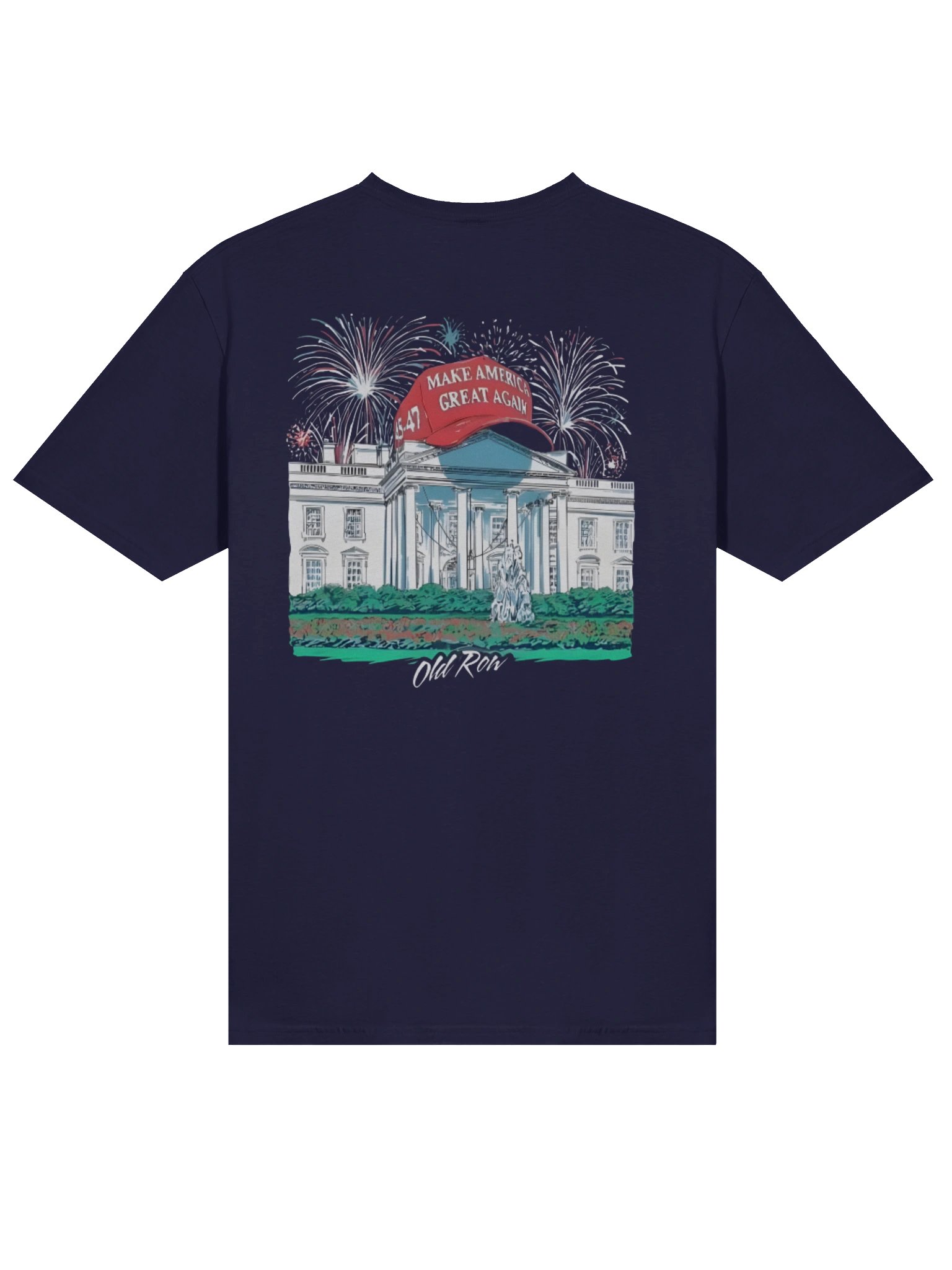 Trump 2024 White House Fireworks Shirt – Patriotic MAGA Viral Statement product image (4)
