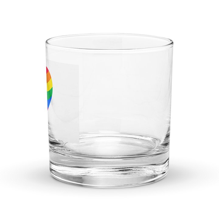 Rainbow Heart Rocks Glass product image (2)