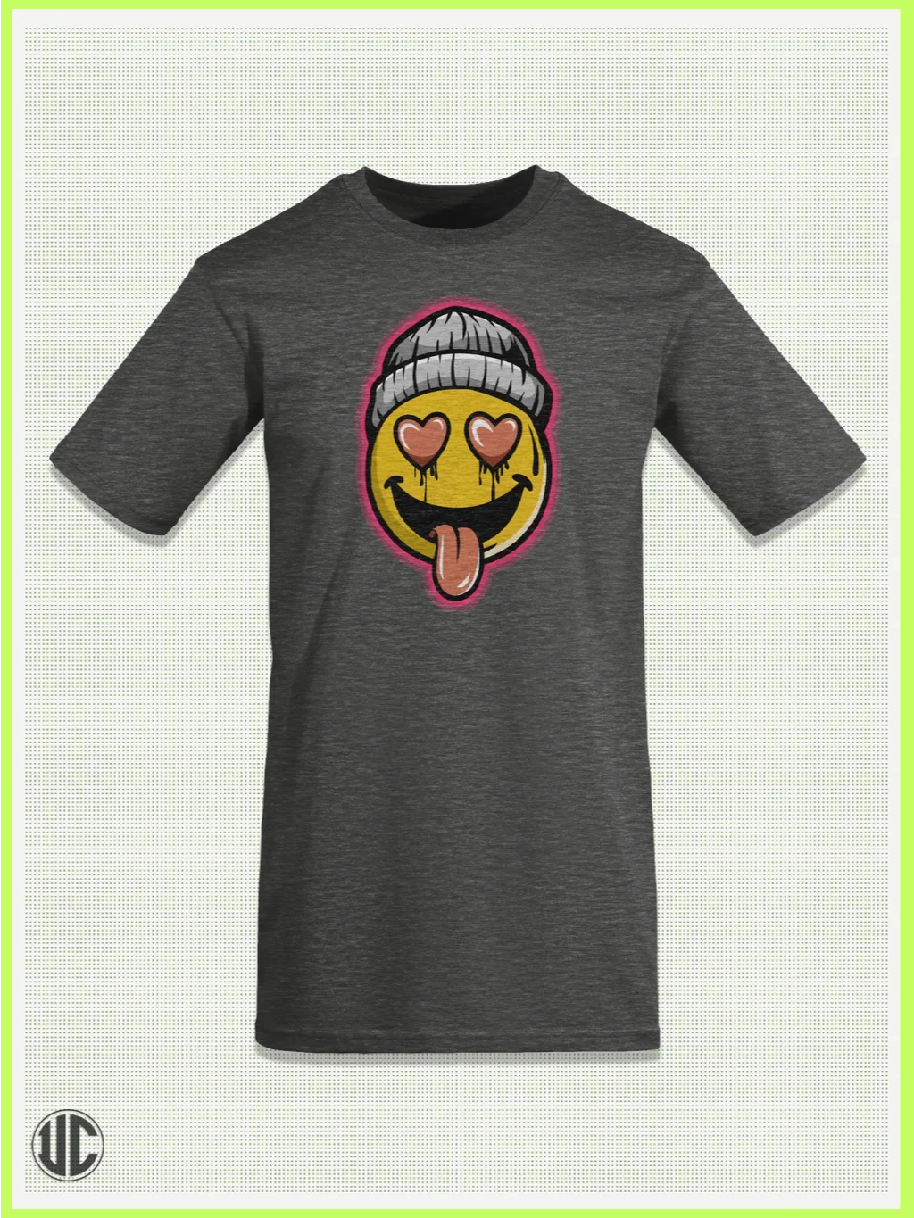 No Filter Smiley Heavyweight T-Shirt product image (1)