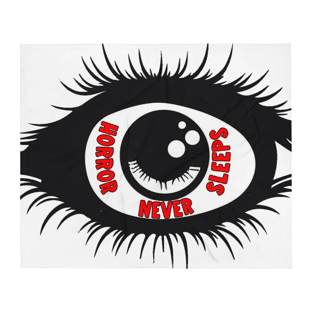 Horror Never Sleeps Throw Blanket product image (2)