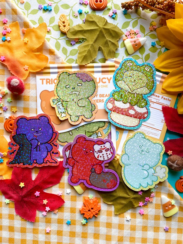 Spooky Lucy Sticker Pack Collection One product image (2)