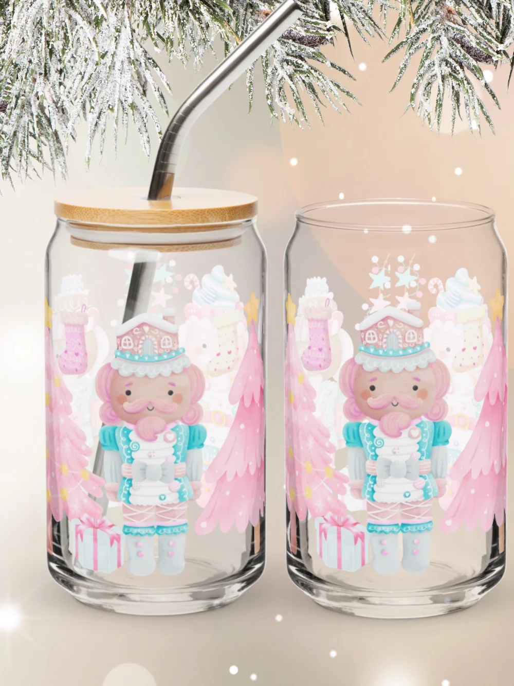 Whimsical Nutcracker Glass Set product image (1)
