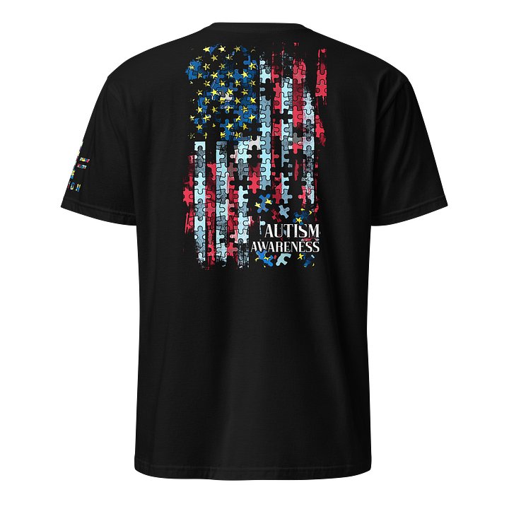 Autism Awareness American Flag product image (1)