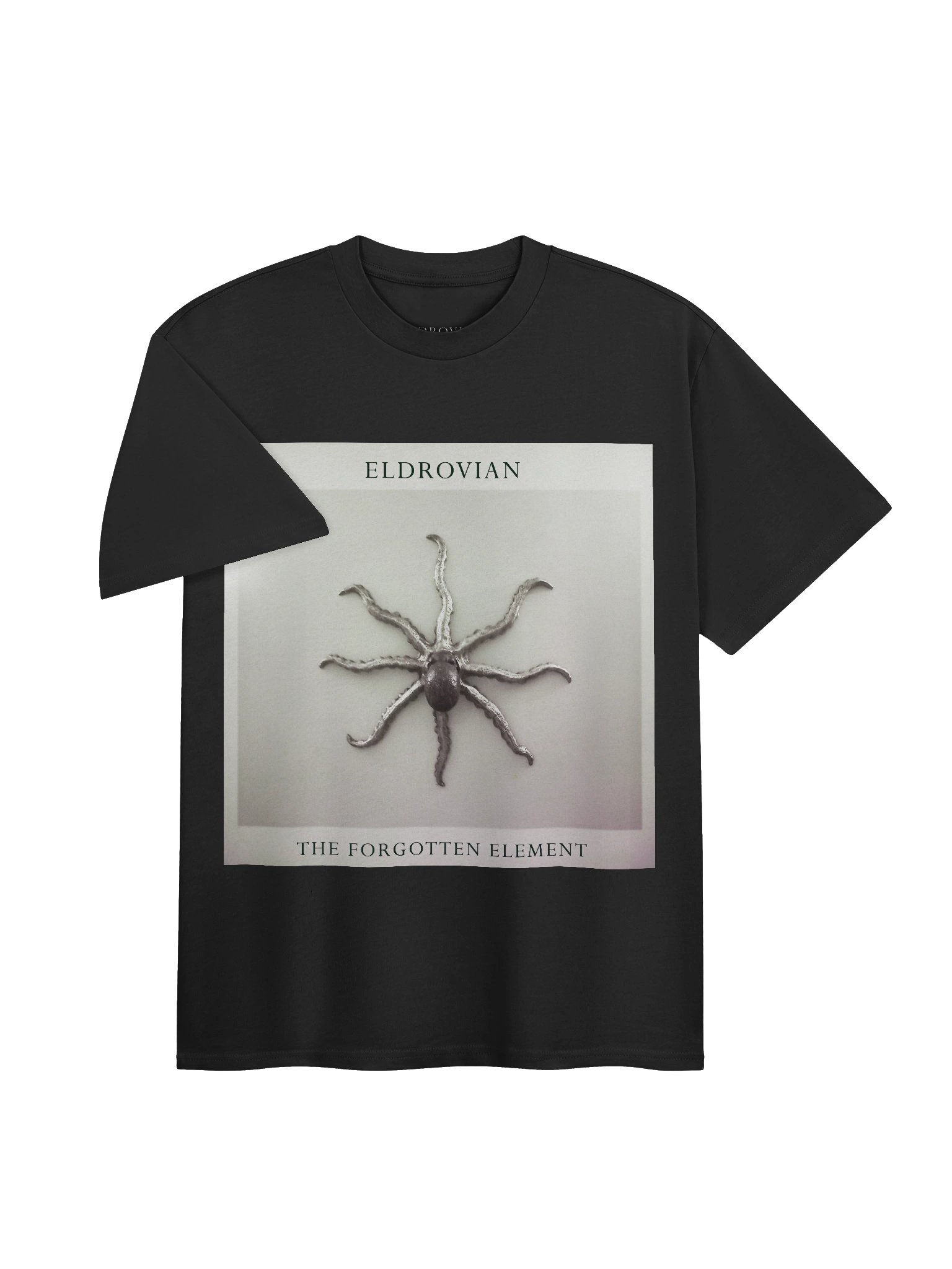 Eldrovian — The Forgotten Element AS Colour Heavy T-shirt (Black) product image (3)