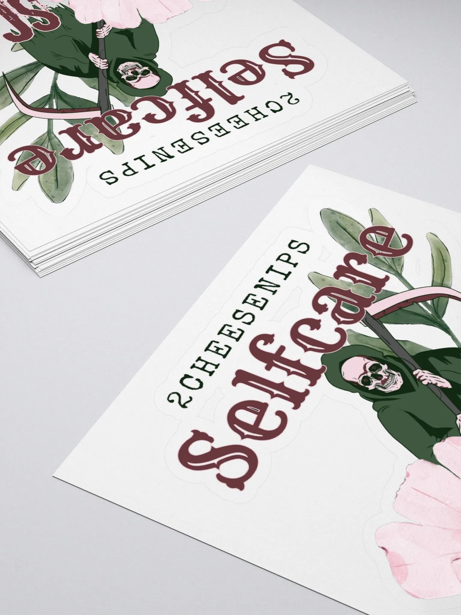 Selfcare & SCARE Sticker product image (4)