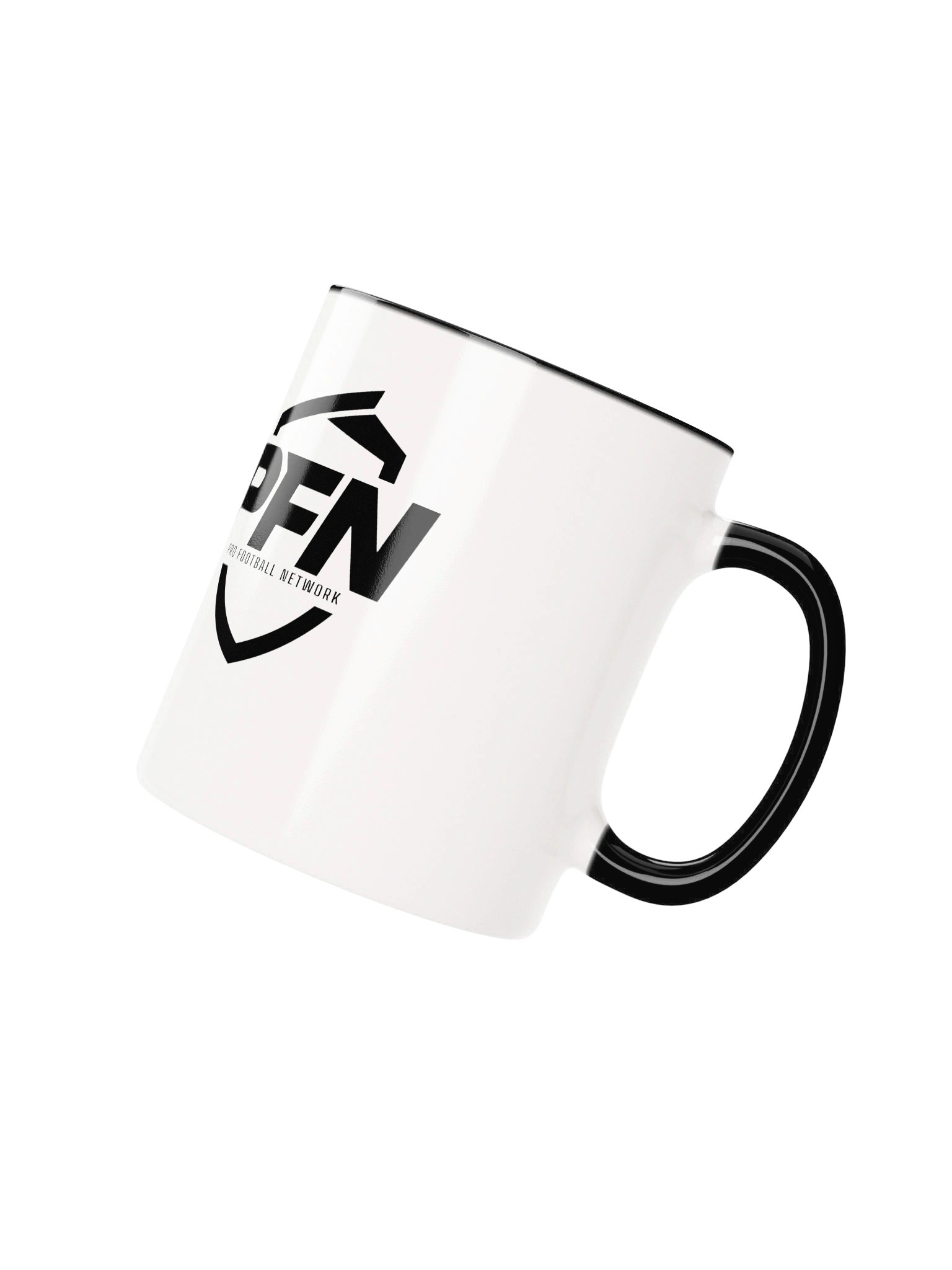 PFN White/Black Coffee Mug product image (2)
