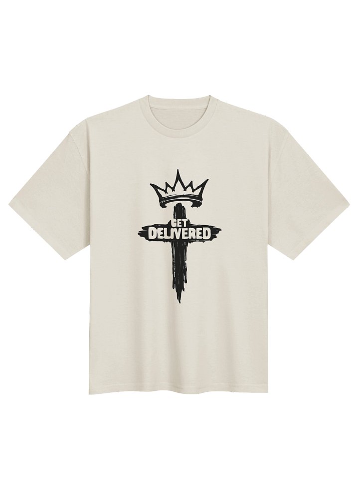 "GET DELIVERD" Oversized Tee product image (1)