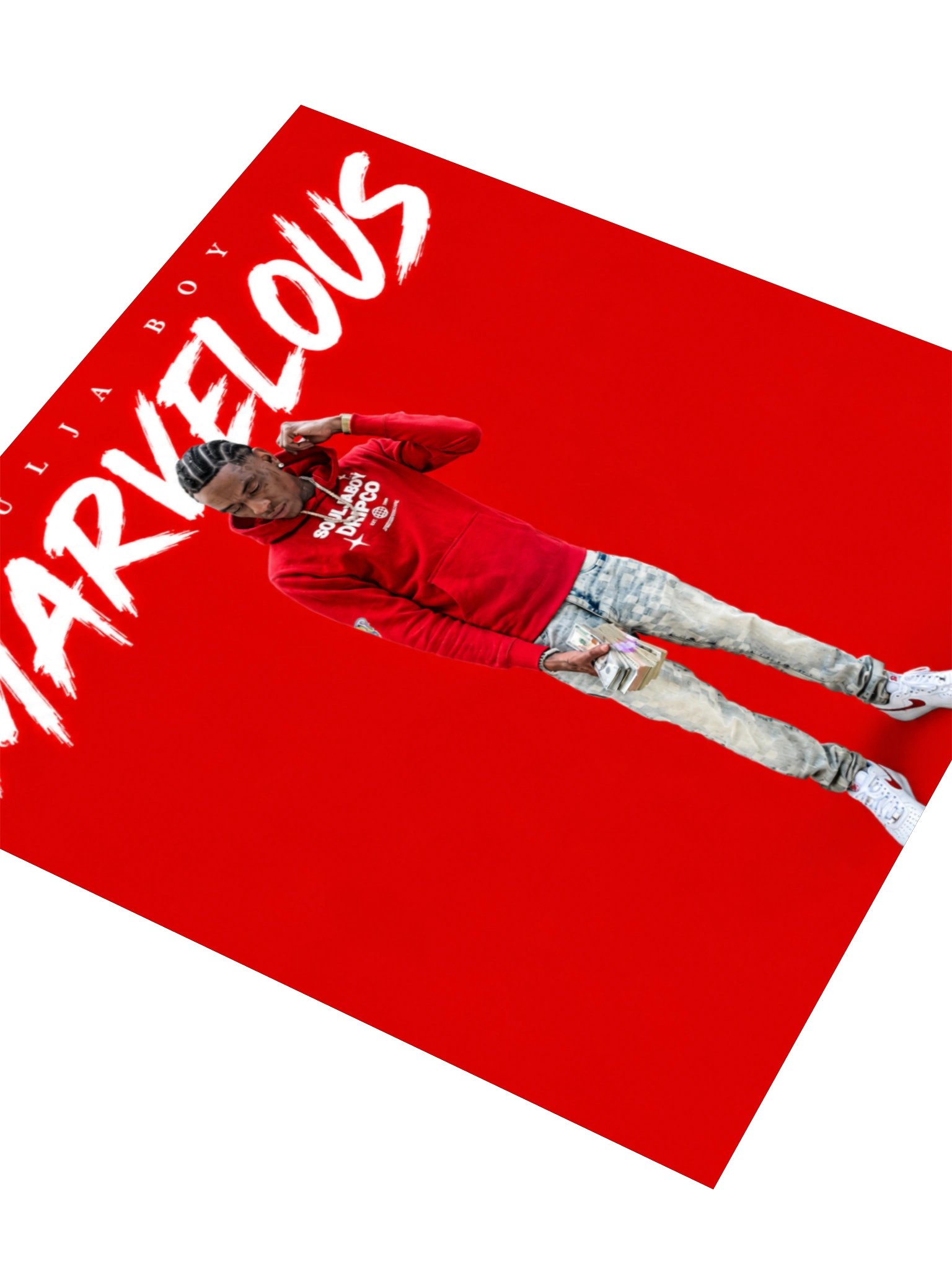 Soulja Boy Marvelous Album Art Kiss Cut Stickers product image (3)