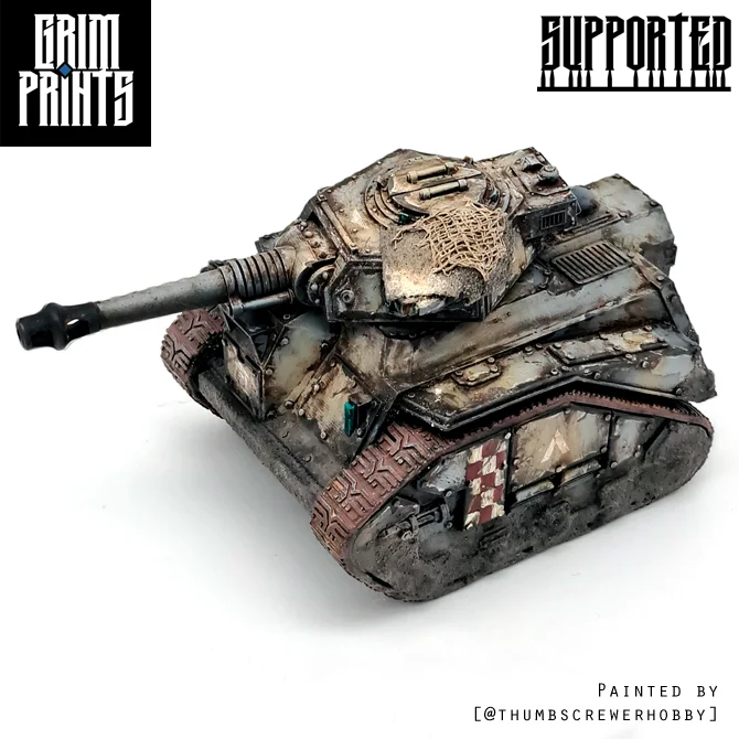 Grim Pony Light Tank STLs product image (1)