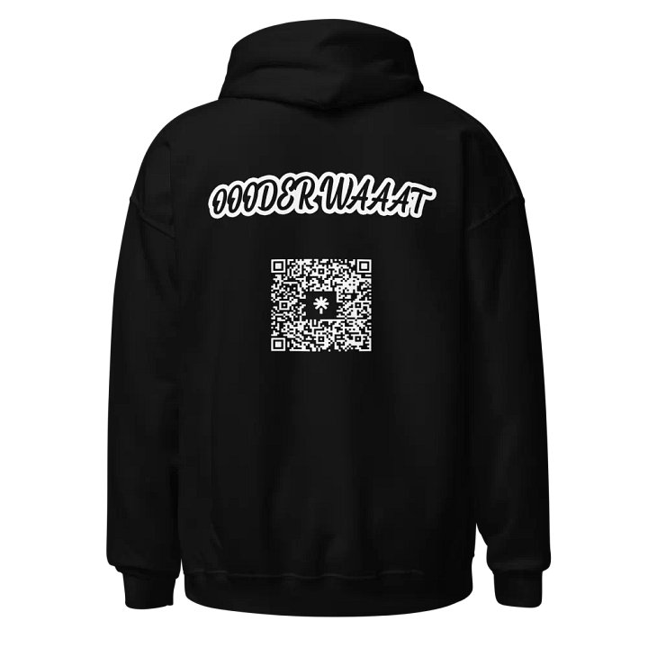 ODER WAT Splash Hoodie Black product image (2)