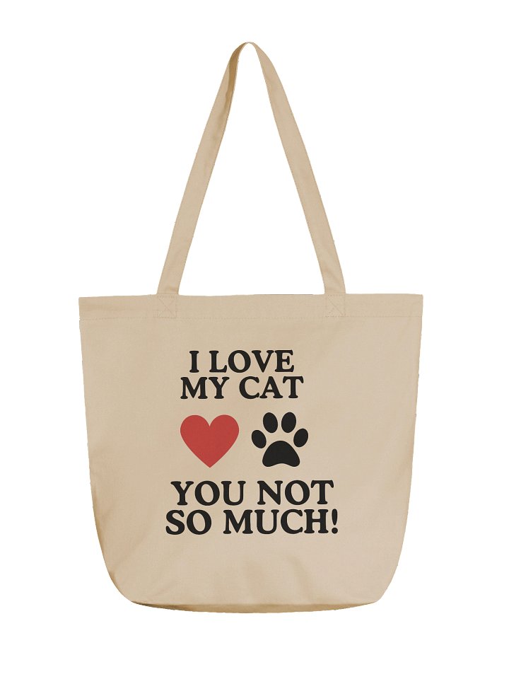 Funny Cat Tote Bag product image (1)