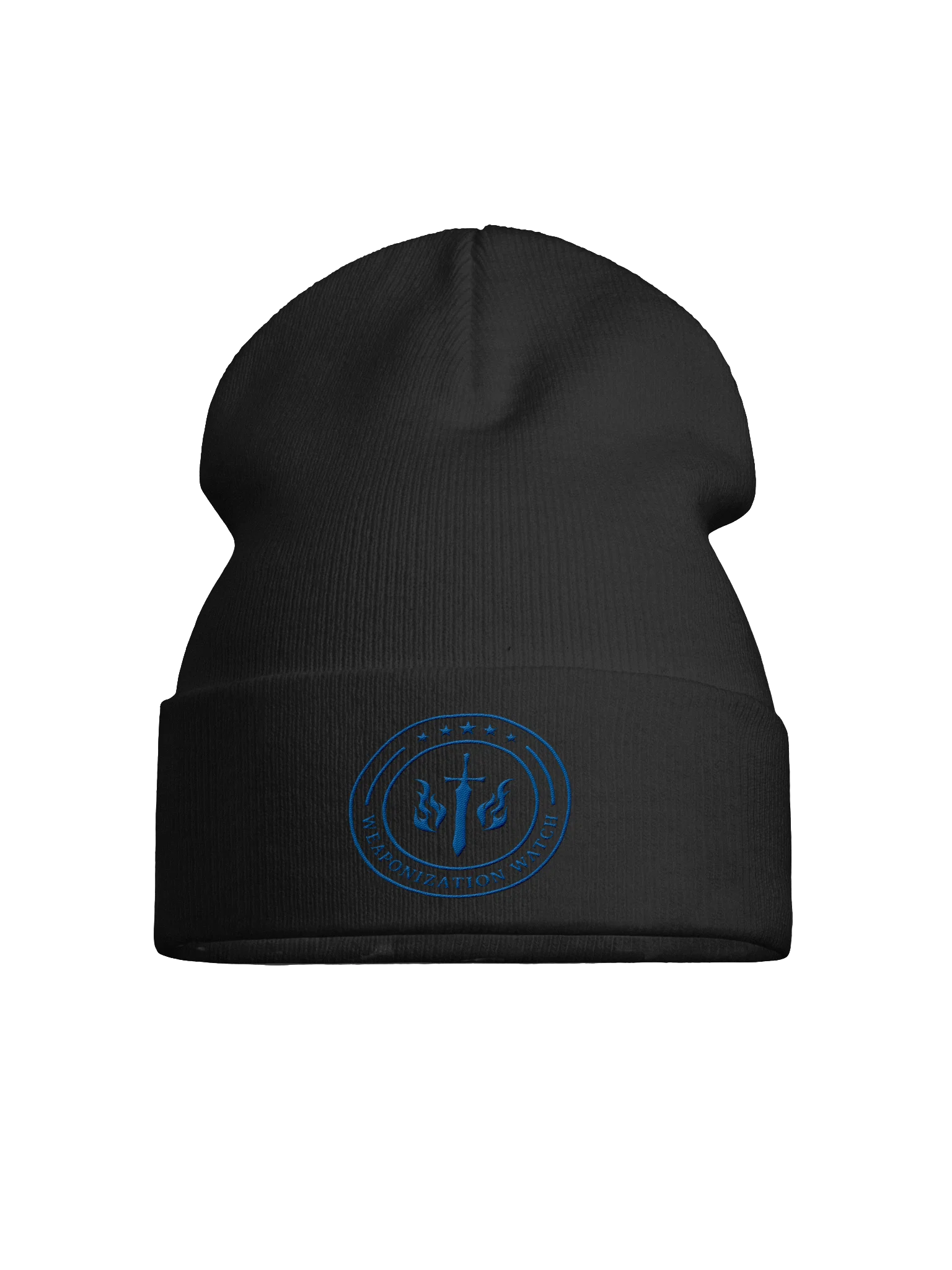 WW Signature Beanie in Black & Blue product image (1)