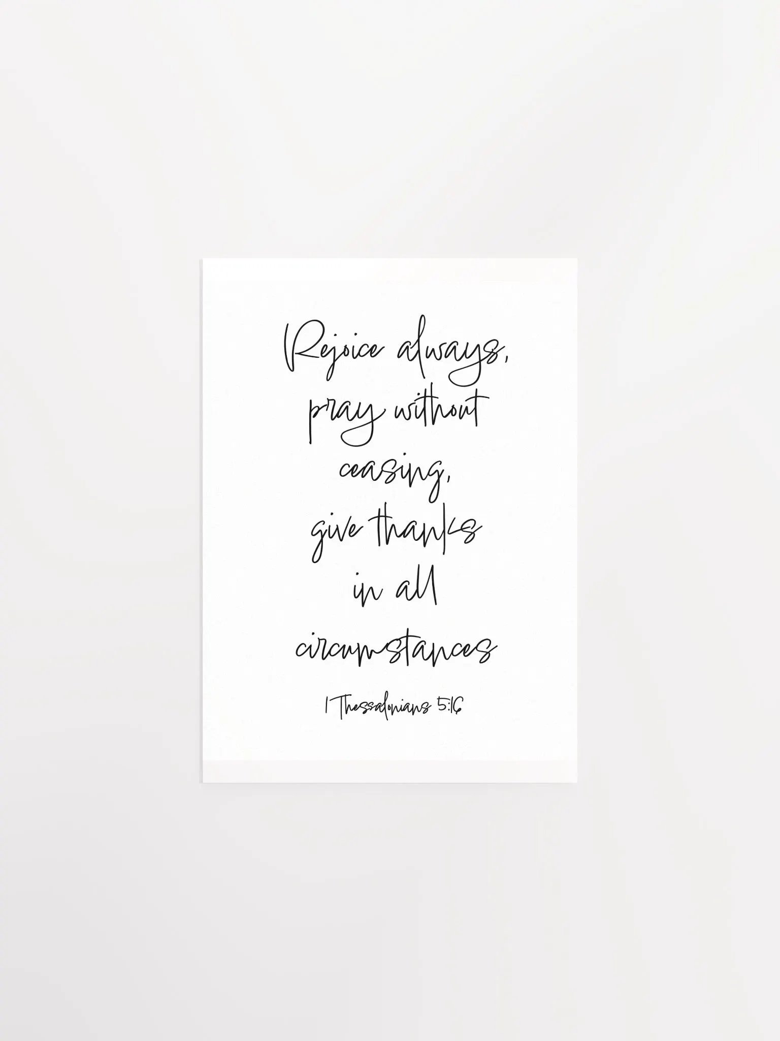 Rejoice Always - Print product image (1)