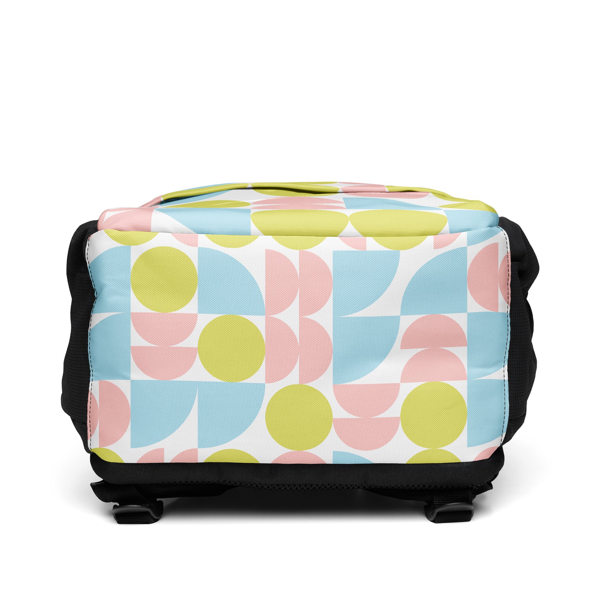 Pastel Geometry All-Over Backpack product image (3)