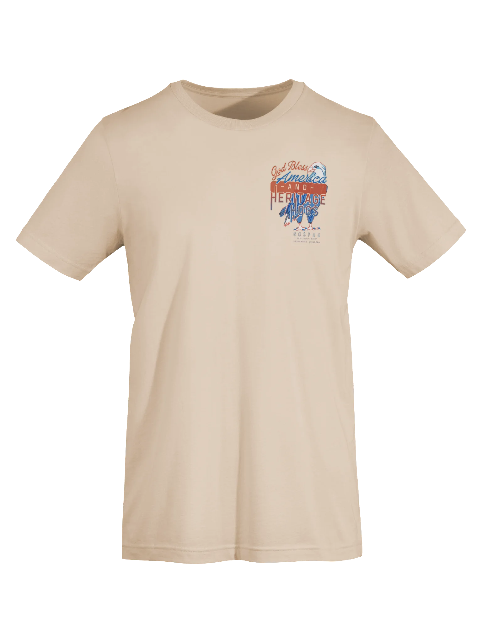 God Bless America Heritage Hogs Tee product image (5)