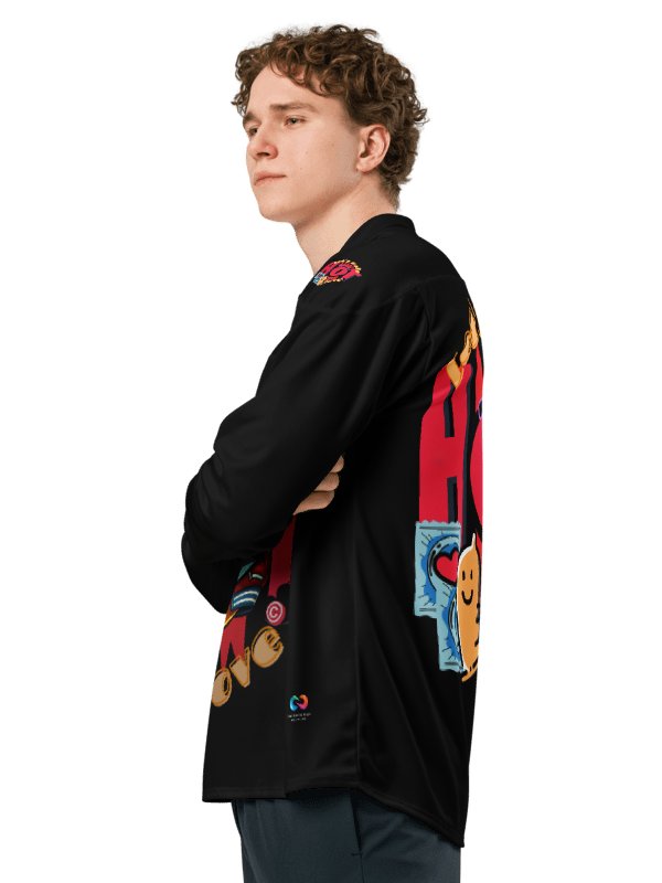 LIMITED EDITION - CNX Core All-over print Unisex Long Sleeve Tee — Let's Make Love 002 product image (8)