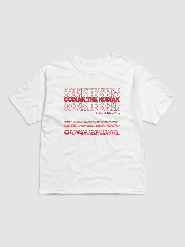 No Plastic Oversize Tee product image (1)