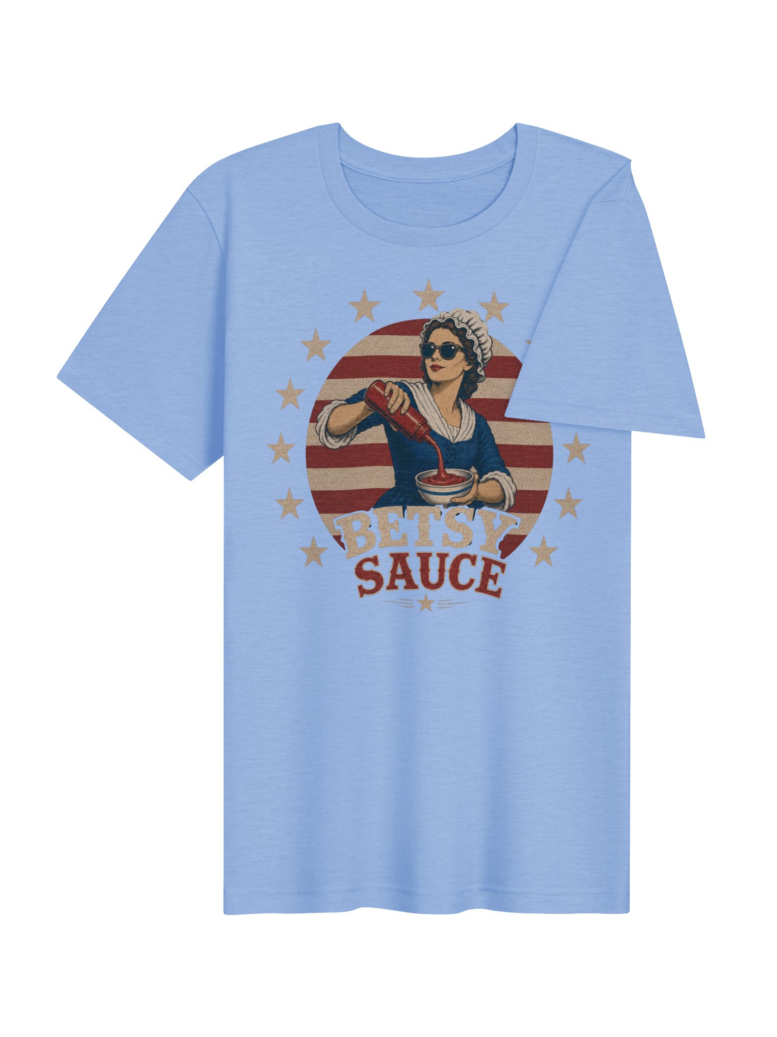 Betsy "Sauce" Ross T-Shirt | Grill Team 1776 Tee product image (74)