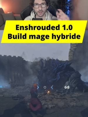 Enshrouded 1.0 : build mage hybride. Un critique à la baguette, et pendant 10 secondes votre coup de bâton fait 50 % de dégâts de base en plus, grâce à Lancer et tirer. Avec les sorts éternels. Vous jouez mage ?  #Enshrouded #RPG #JeuVideo