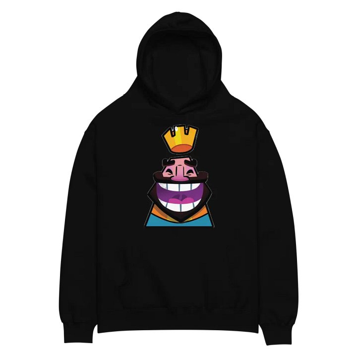 Clash royale HE HE HE HAW AS Colour Unisex Premium Oversized Hoodie product image (2)