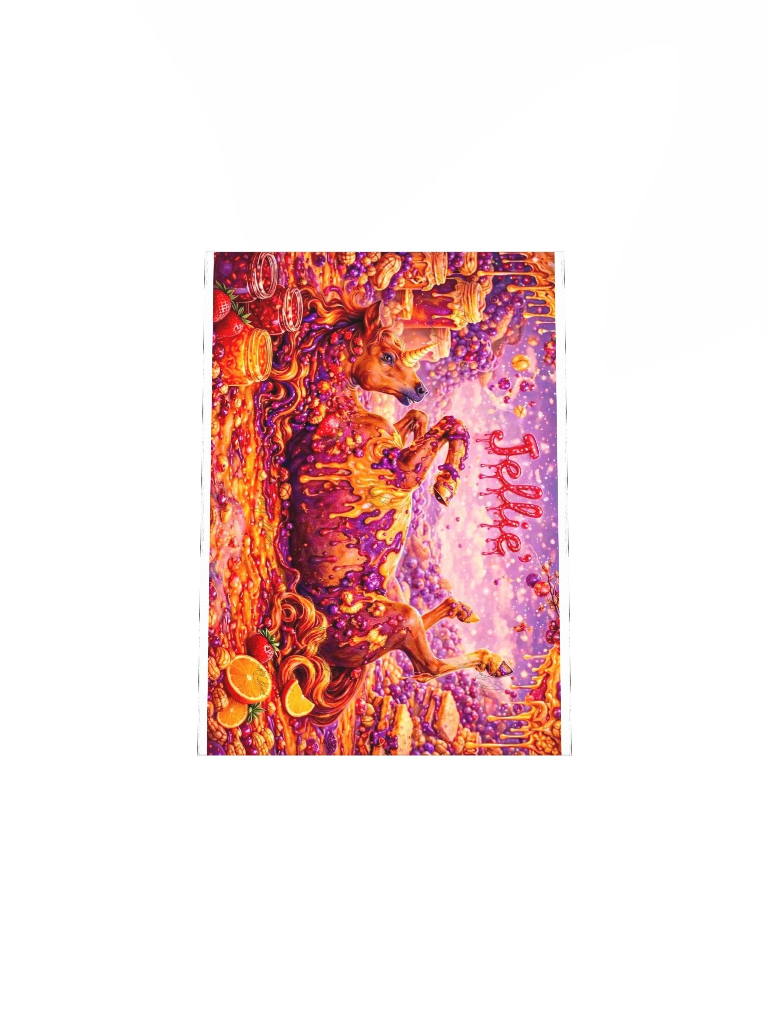 Jellie' — Foodie Unicorn Poster product image (4)