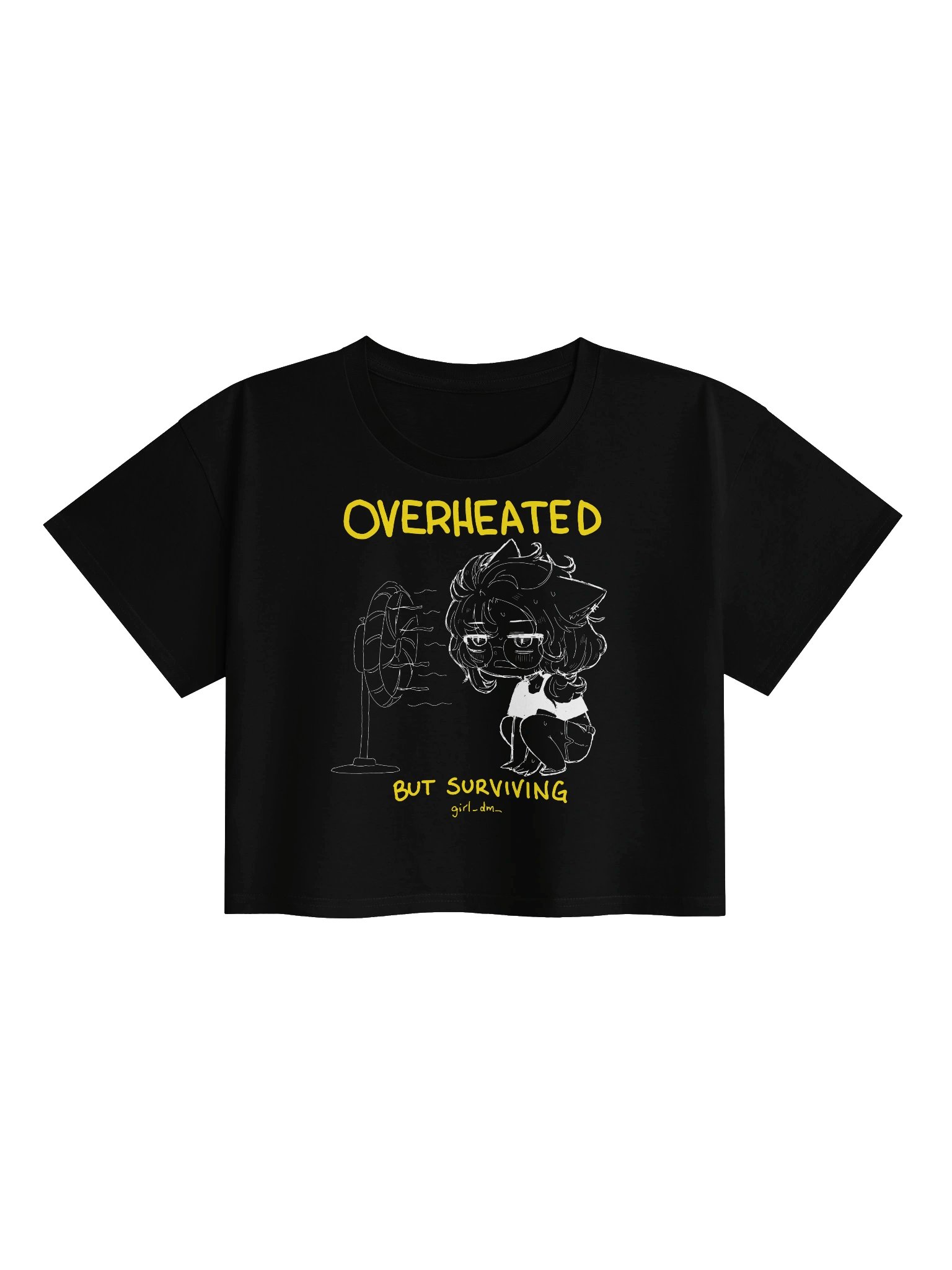 Overheated Dark Crop Top product image (1)