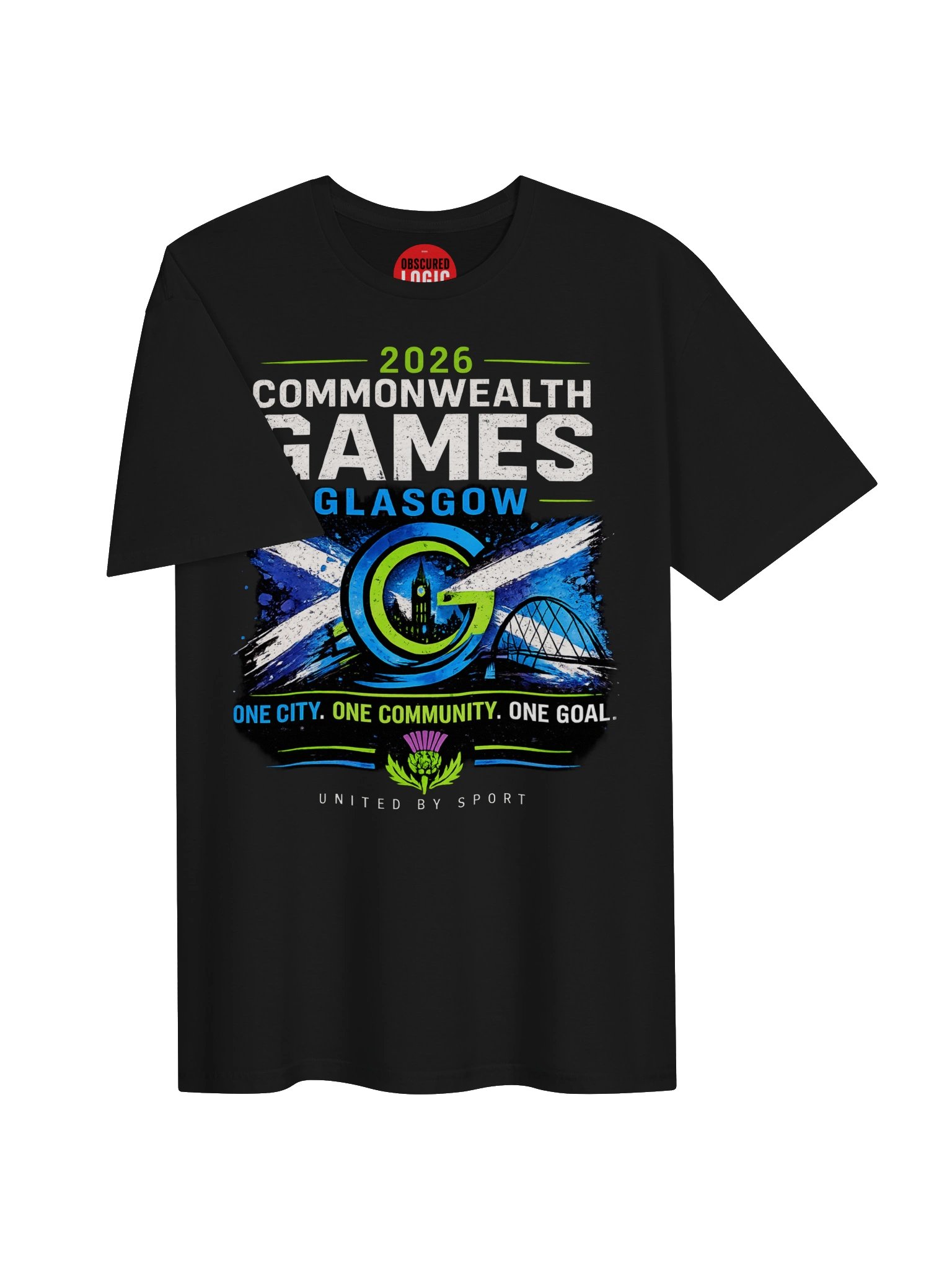 Glasgow 2026 Commonwealth Games Graphic Tee product image (3)