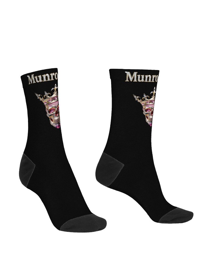 Munro Bars Signature Crown Socks – The House Bets On Me Collection product image (2)