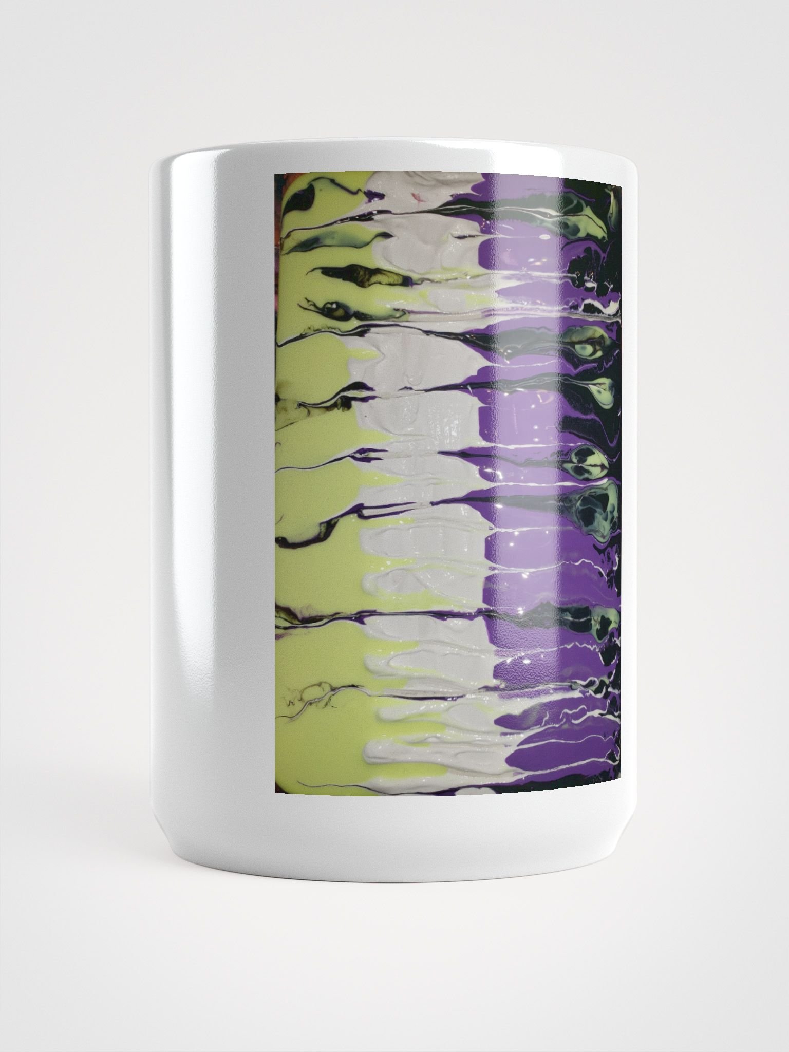 Pride Month Non Binary Flag Pouring art product image (5)
