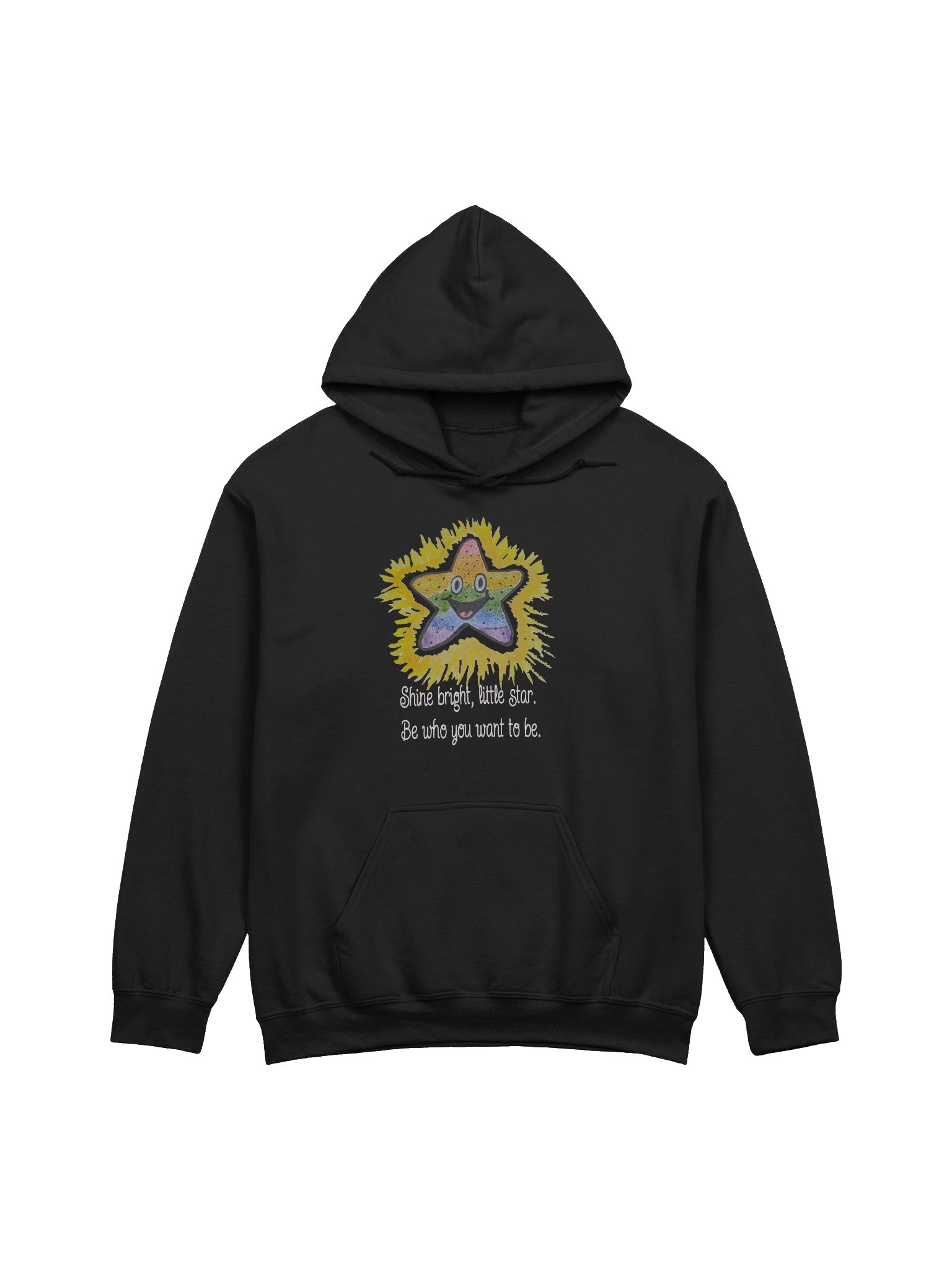 Shine Bright, Little Star - Hooded Sweatshirt product image (1)