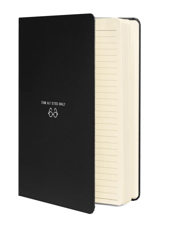 Visionary Hardcover Notebook – For My Eyes Only product image (2)