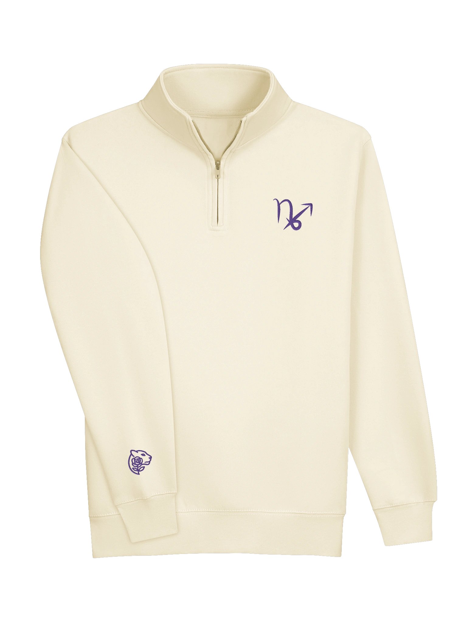 sagittarius capricorn cusp quarter zip product image (3)
