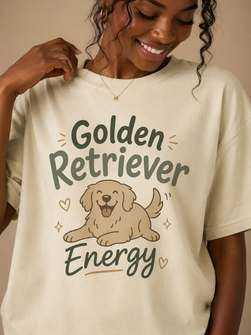 Golden Retriever Energy T-Shirt product image (2)
