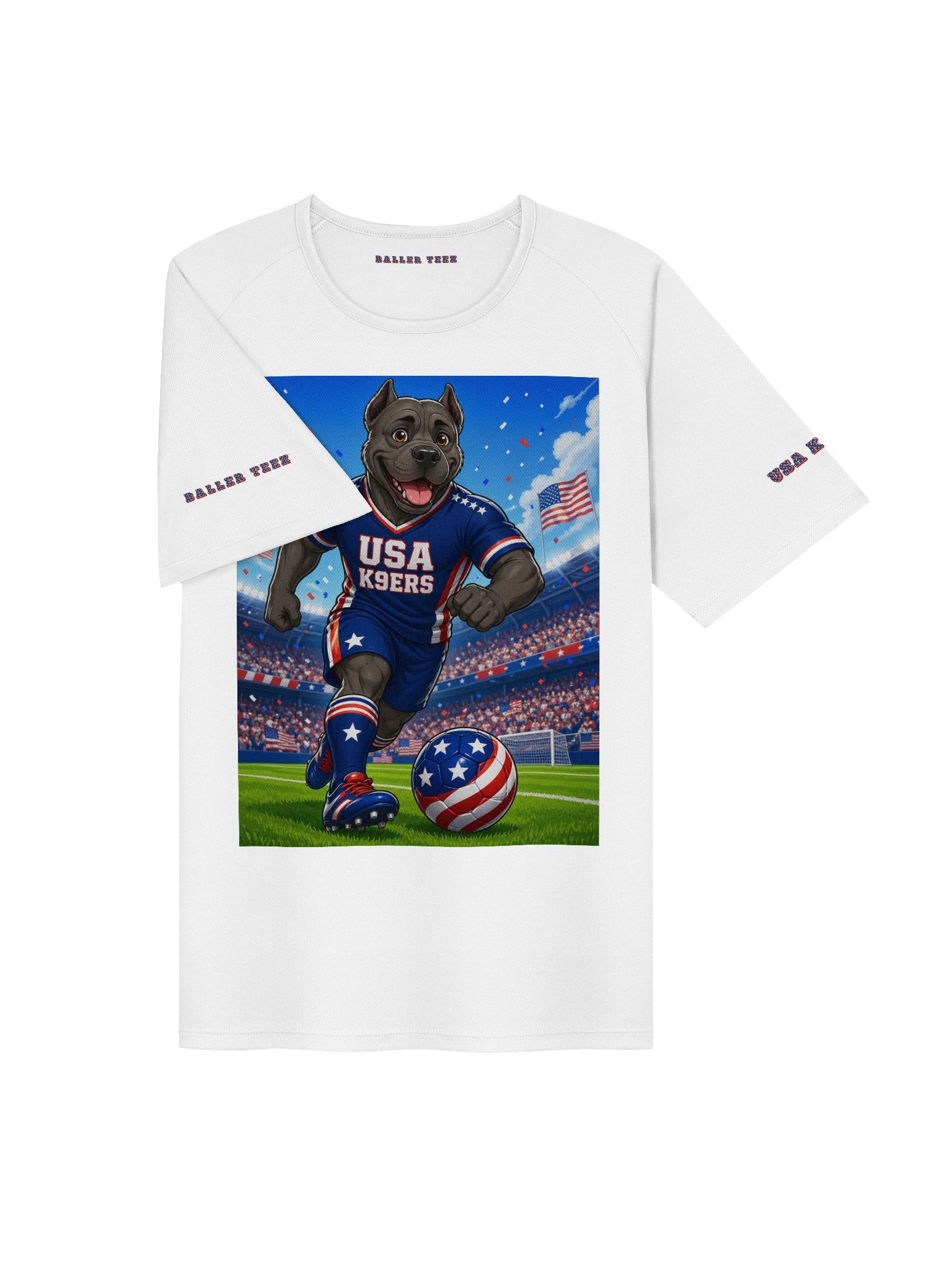 USA K9ERS Soccer Cane Corso Unisex Sports Jersey product image (3)