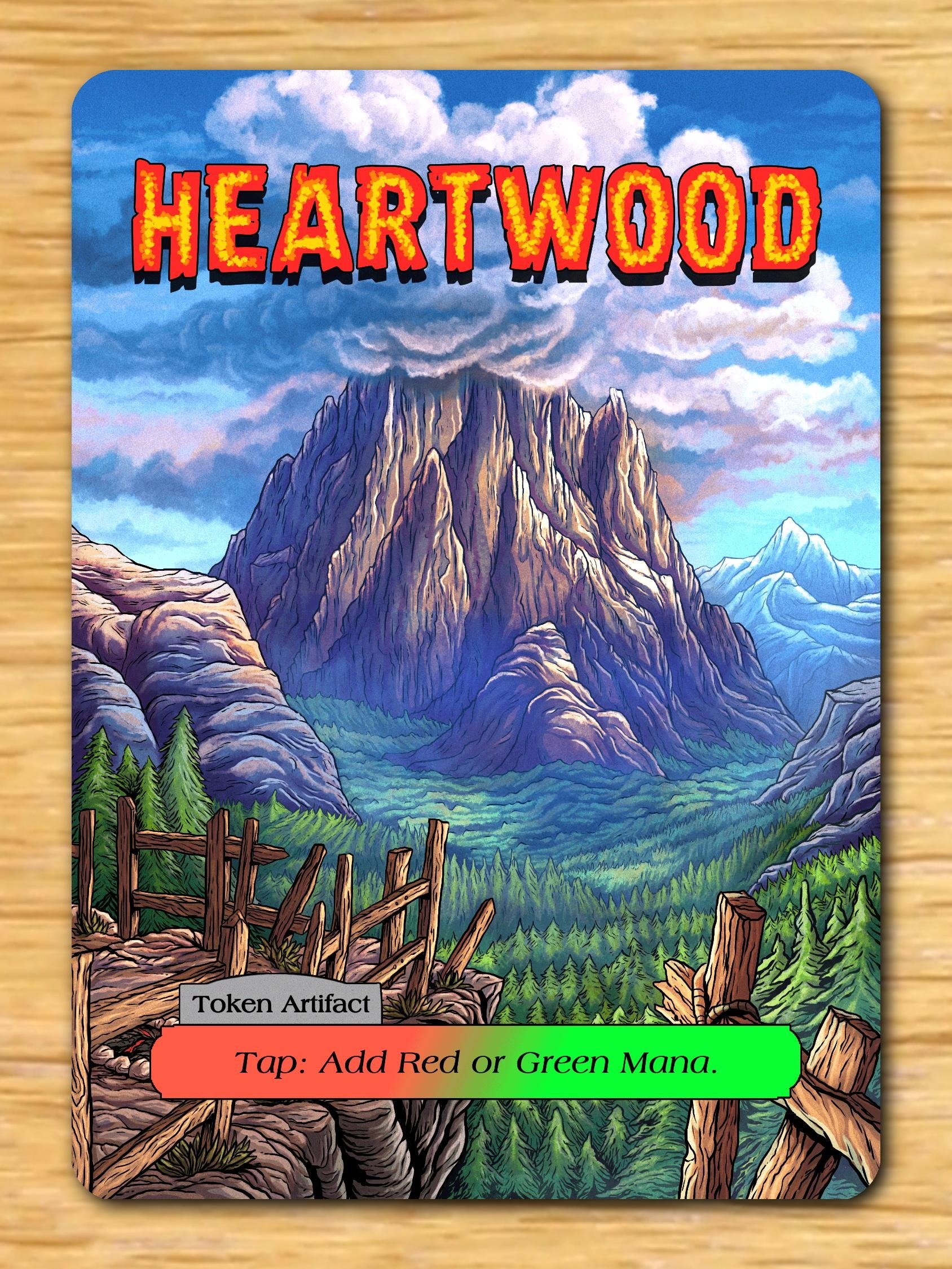 Heartwood Full Art Token product image (1)