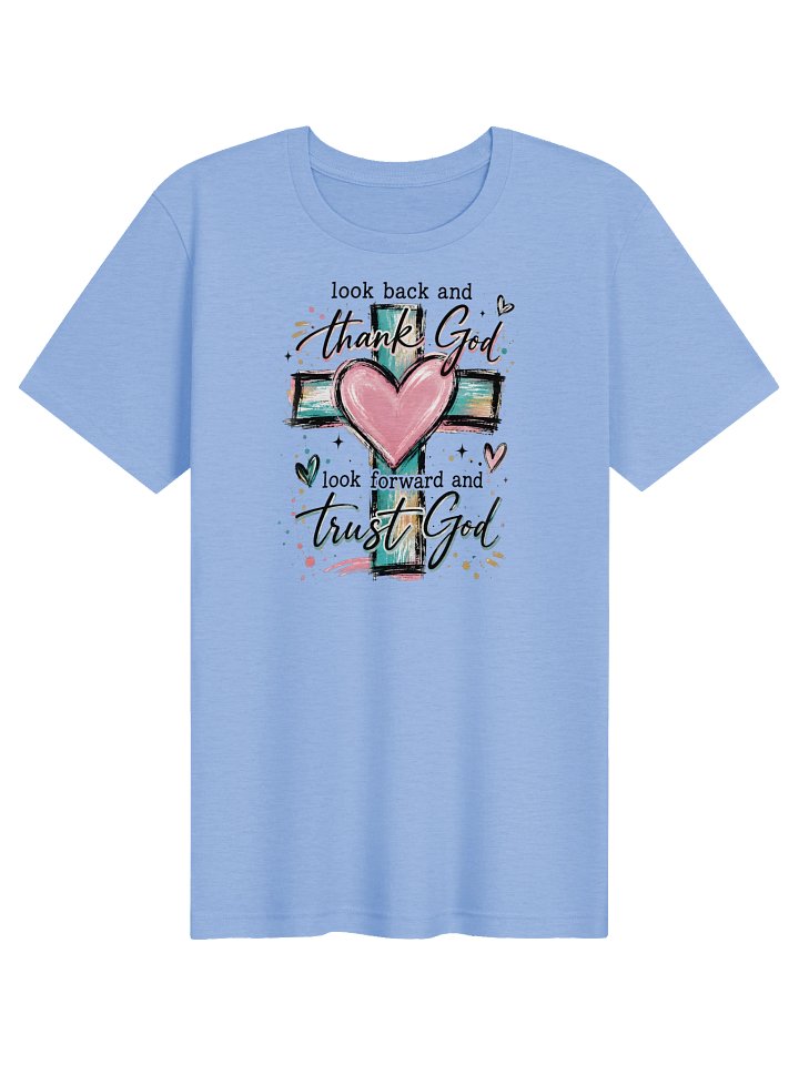 "Thank God / Trust God" Cross Tee product image (2)