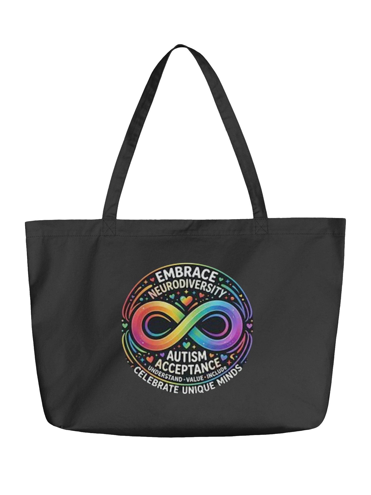 Autism Embrace Organic Cotton Tote product image (1)