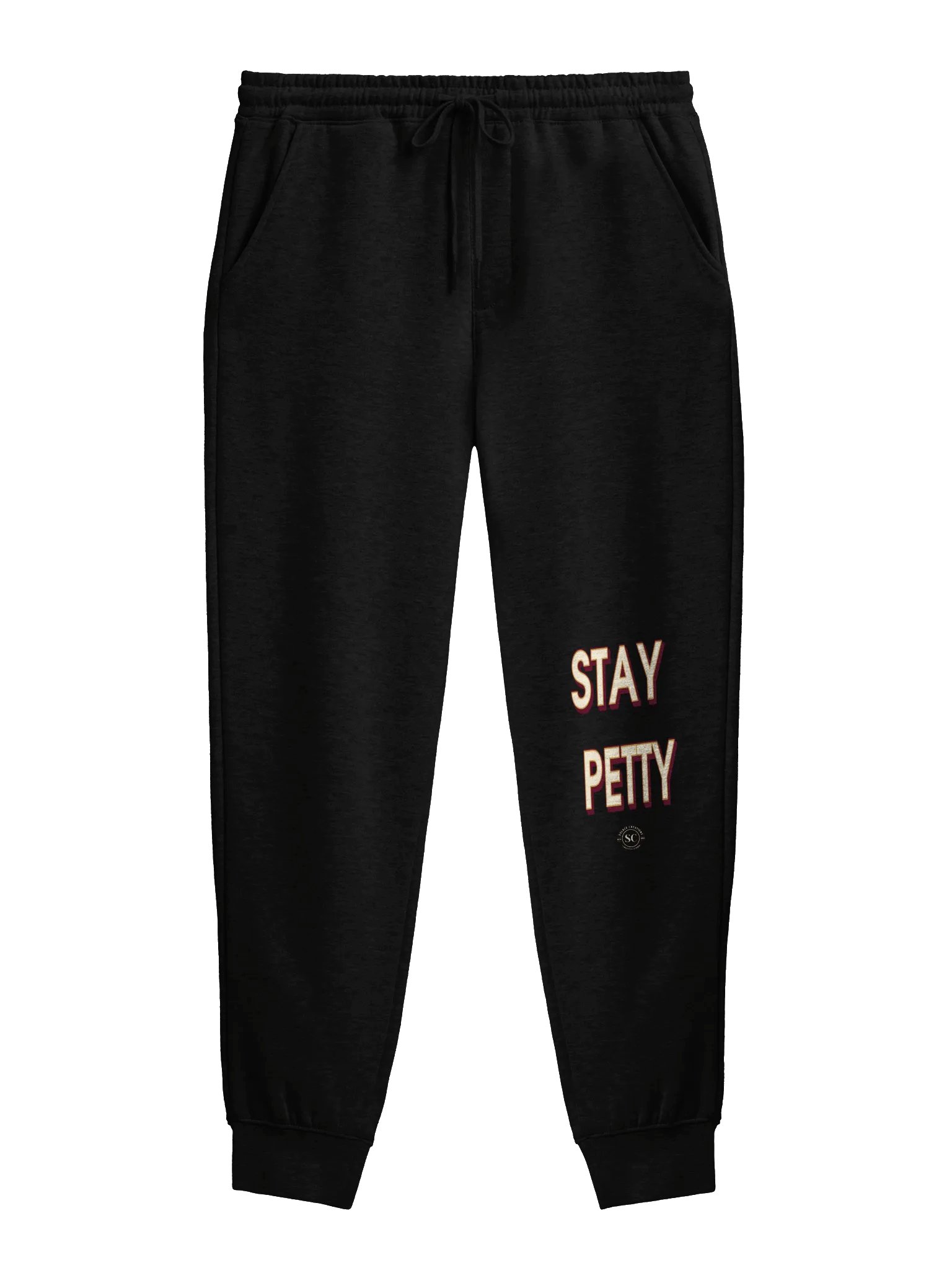 Stay Petty Statement Fleece Joggers product image (1)