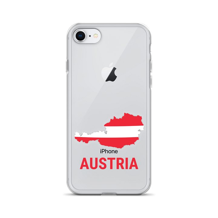 Austria 2026 World Cup Flag iPhone Tough Case - Austria Soccer Phone Cover - Dual Layer Protective Case product image (1)